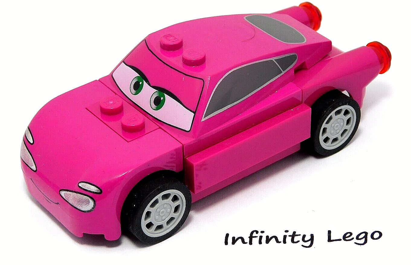 LEGO Magenta Holley Shiftwell Cars (Lightning McQueen