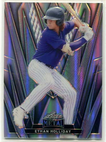 2024 Leaf Metal - Ethan Holliday #18