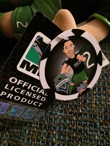 Nwt Clint Dempsey Seattle Sounders FC Stuffed Figure XBox 2 10 Inch B1