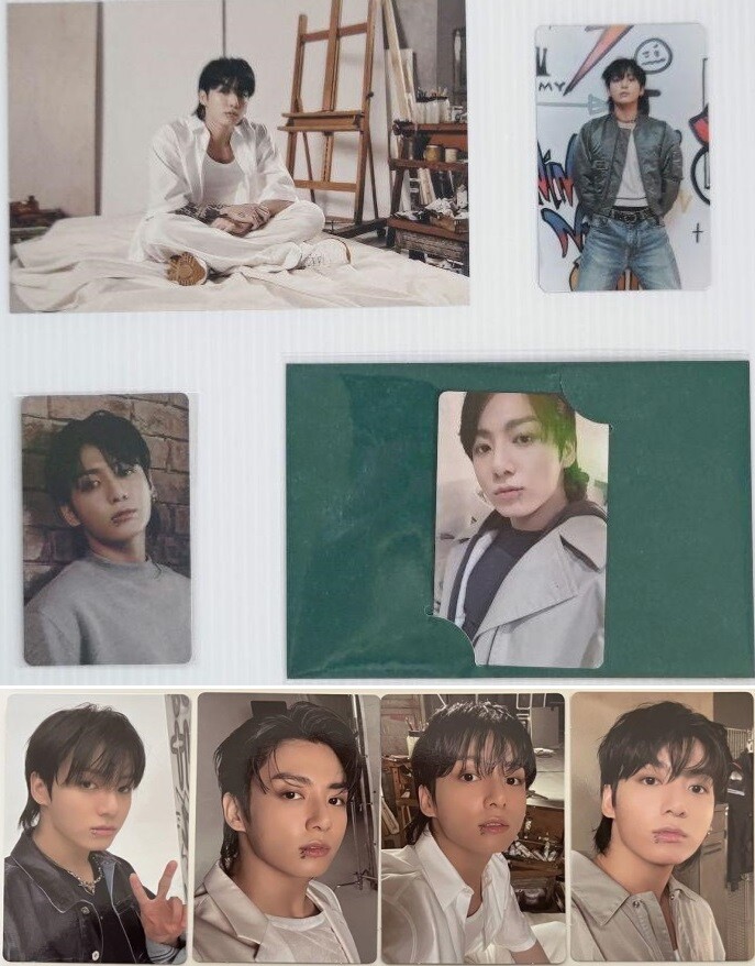 BTS　グク　JUNGKOOK  JPFC 特典　GLOBAL JUNGKOOK BTS GOLDEN JPFC UNIVERSAL MUSIC OFFICIAL PHOTO CARD
