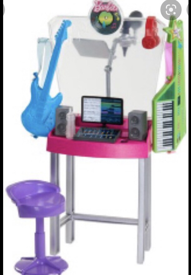 Barbie Recording Studio Playset & Colour Reveal Barbie Doll | in