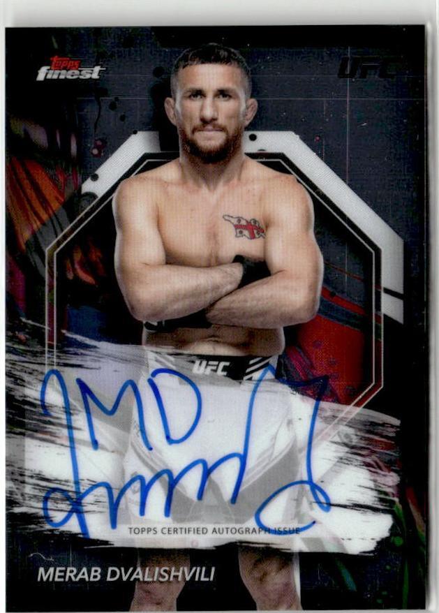 2024 Topps Finest UFC - Merab Dvalishvili #FA-MBD
