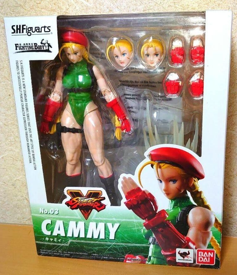 SHFiguarts CAMMY No.03 フィギュア Street Fighter V Cammy S.H. Figuarts 5.7 inch Figure No. 03