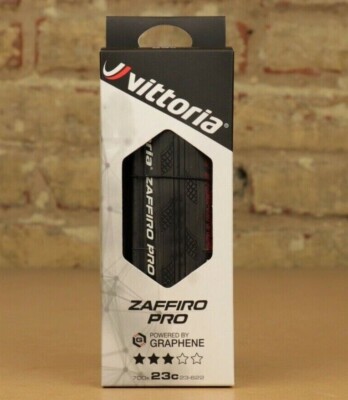 Vittoria Zaffiro Pro G2.0 700x23, 25, 28, 30, 32c Black or Tan Folding Bike Tire