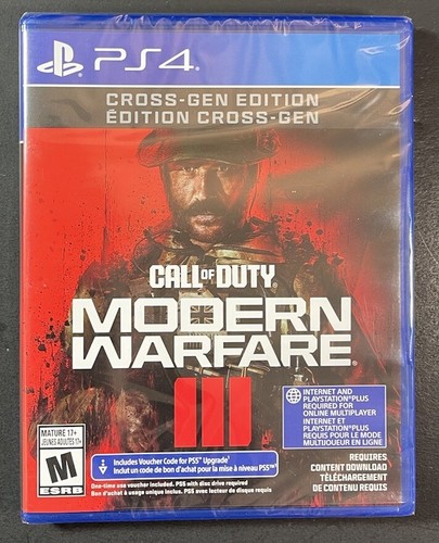 Jeu Call Of Duty Modern Warfare III (3) - PS4 - Version PAL FR Cross-Gen - Édition Comme Neuve