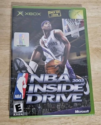 Microsoft Xbox 2002 NBA Inside Drive Game Y-Fold, Tight Seal Brand New