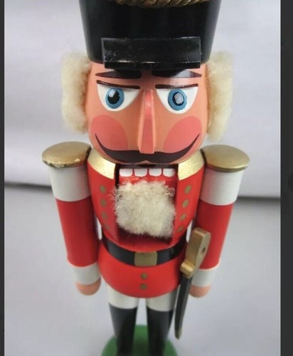 Vintage German Nutcracker with  original box Erzgebirge