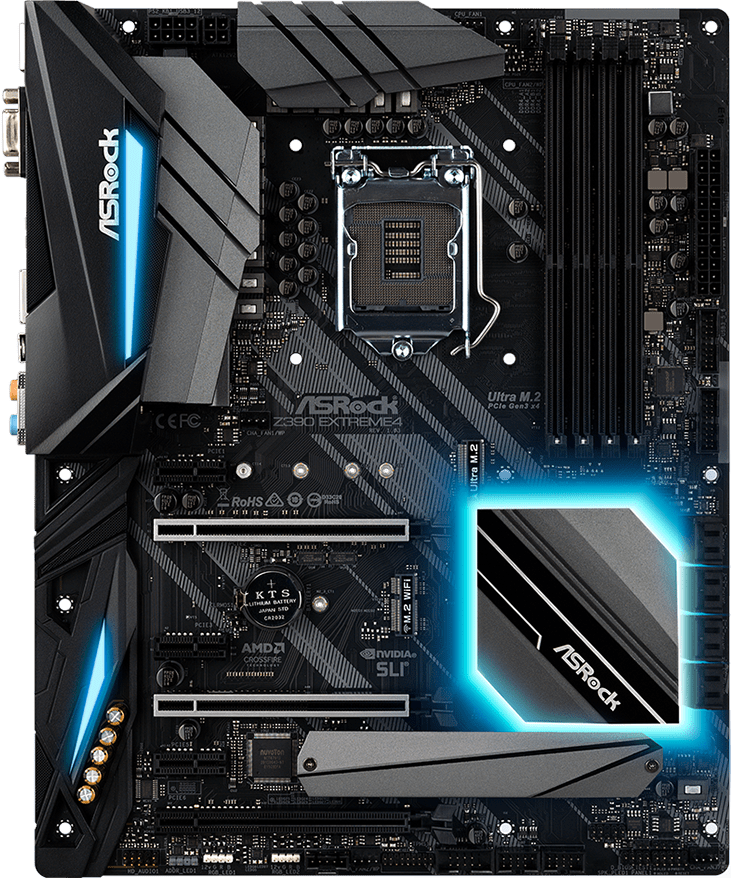 ASRock Z390 Extreme4 マザーボード LGA1151 ASROCK Z390 Extreme4 Motherboard Intel Z390 LGA 1151 4 x DDR4 ATX