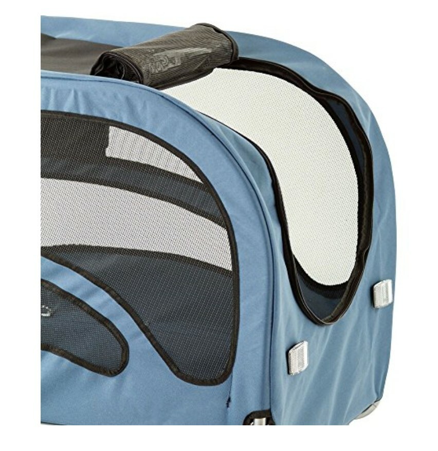 Rage Powersports 2-in-1 Pull-Behind Dog Bike Trailer or Push Stroller