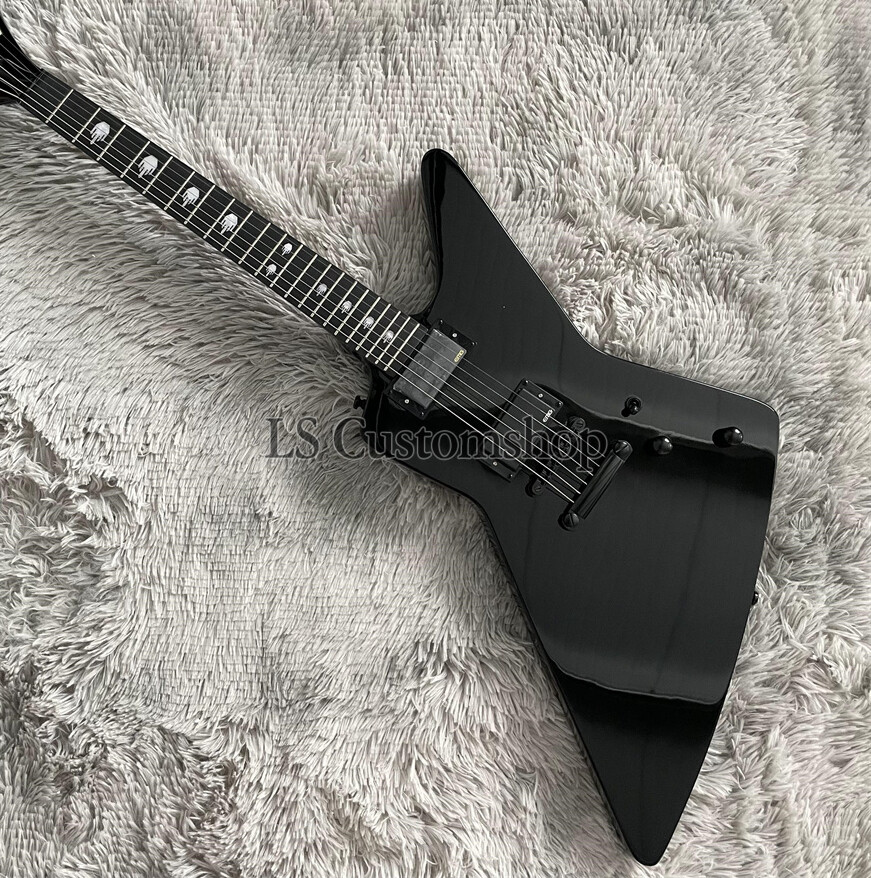 James ギター EET FUK James Hetfield Explorer Electric Guitar Rounded Fret