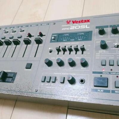 VESTAX PMC-20SL DJ KRUSH DJ mixer Operation confirmed