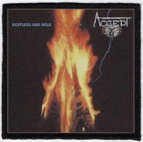 Accept Restless And Wild Printed Patch A069P UDO Slayer Destruction