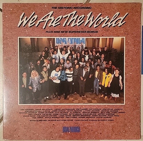 専用  USA for AFRICA we are the world 1985 USA For Africa – We Are The World – Vinyl (LP, Album, Stereo