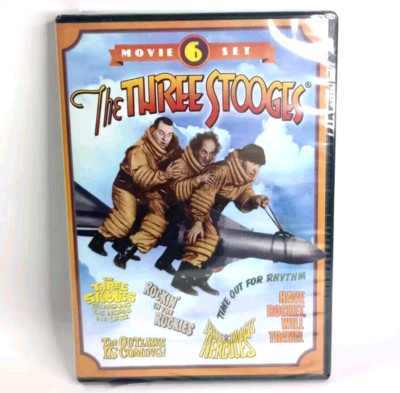 The Three Stooges: 6-Movie Set (DVD) New Sealed