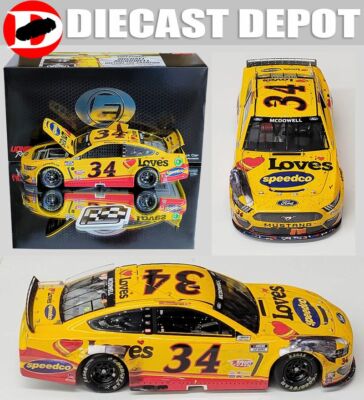 MICHAEL MCDOWELL 2021 DAYTONA 500 WIN LOVE'S RACED VERSION 1/24 ELITE 