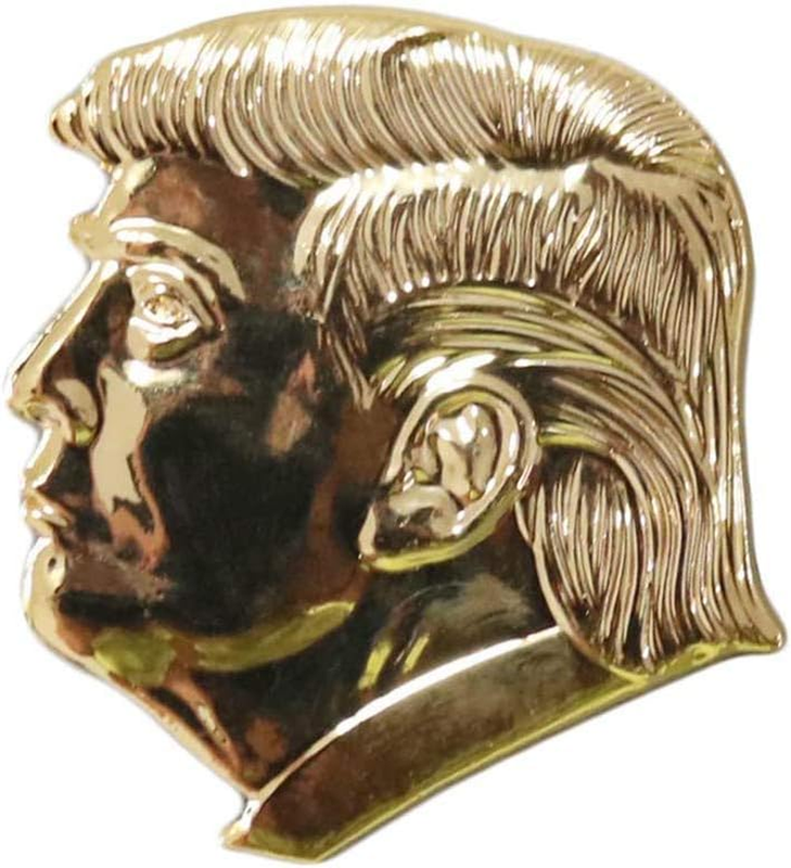 President Donald Trump Pin, Gold Plated Lapel Pins, 1.2