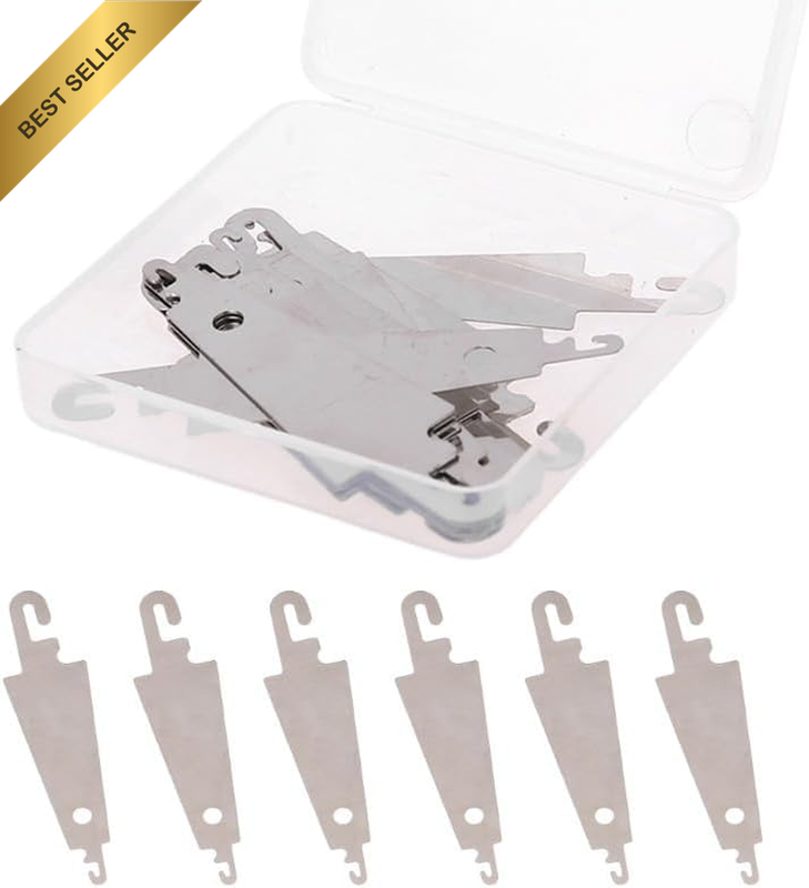 60Pcs Needle Threader Embroidery Cross Stitch Needle-Threading Tools for Large E
