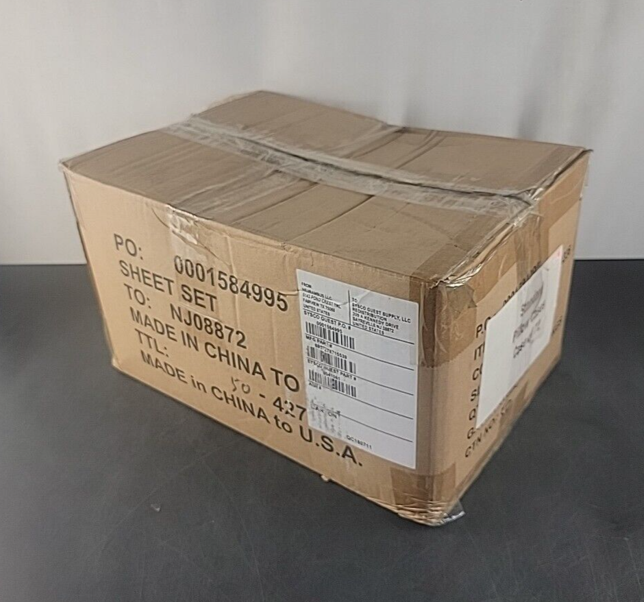 NEW 72/Case WynRest Standard Pillowcase T200 21"x31" White Hotel Quality (6 DZ)