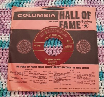 Harry James & His Orch 45 The Flight of The Bumble Bee / The Carnival of Venice