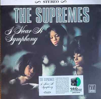 The Supremes   I Hear A Symphony - Green LP Vinyl Record 12'' - NEW Sealed