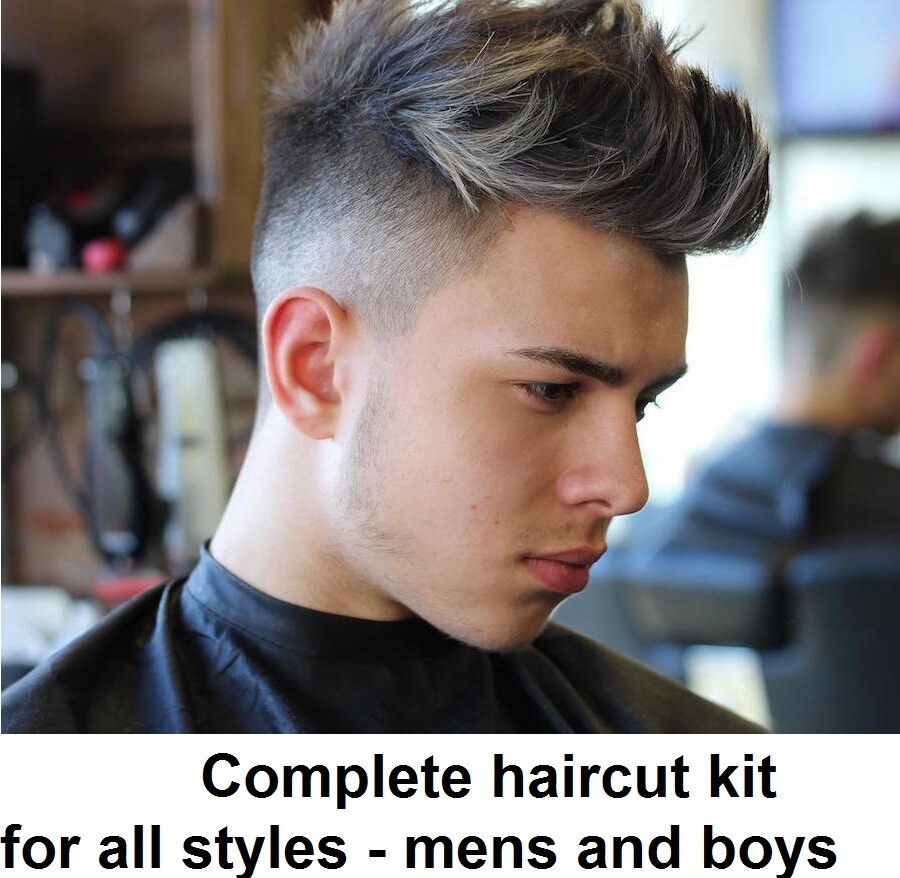 Details About Remington Haircut Hair Clippers Trimmer Groomer Corded Electric Cutter Guides