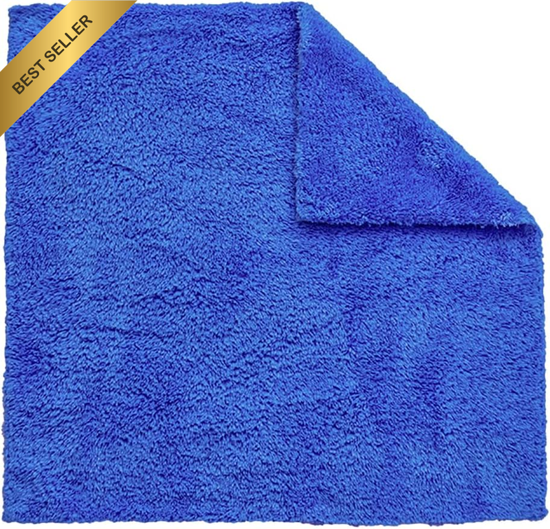 10PCS Microfibre Car Cleaning Cloths 15.7X15.7In, Coral Fleece Towels for Car Wa