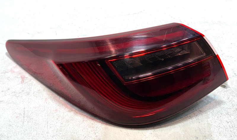 Used 2019 Infiniti Q50 Rear Left Driver Side Outer Taillight Light Lamp OEM