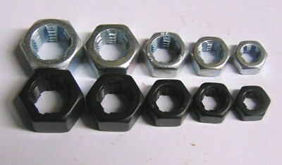 1/4'' - 1/2'' US THREAD CHASER RETHREADING DIE SET UNC UNF SAE  MADE IN USA 10PCS