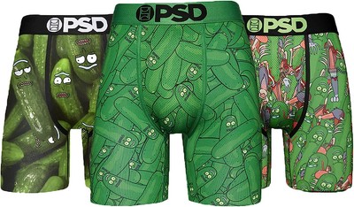 

PSD Мужские трусы-боксеры из 3 стрейч-эластиков с широкой лентой - R-M Pickle MULT-XL, Multi, Boxer Brief