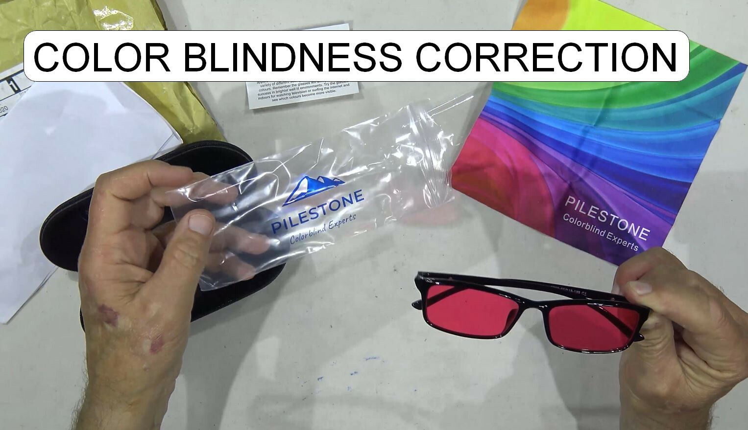 Color Blind Correction Glasses PILESTONE GM2 (Type D) Strong Protan