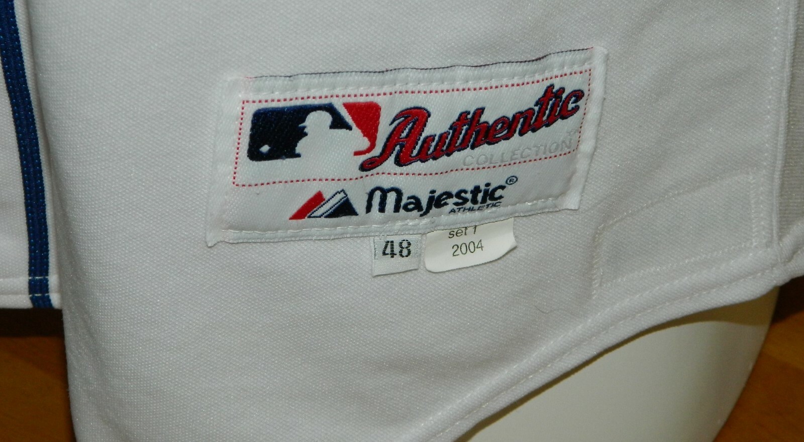 2004 Joaquin Benoit (Set 1) Game Worn Texas Rangers Home Vest Jersey #53