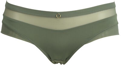 Ex-Store Ladies Low Rise Hipster Knicker Green