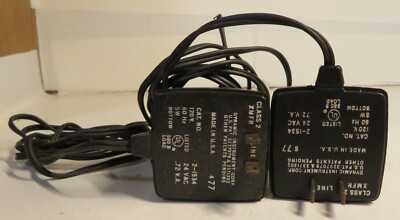 2 Dynamic Instrument Corp Power Supply Vintage 2-1534 NO ENDS Used Parts Repair