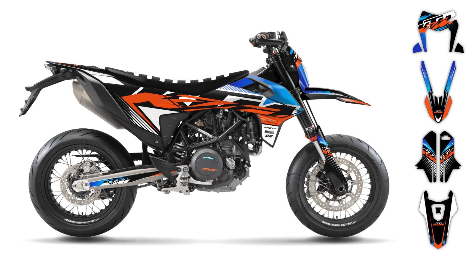 KTM 690SMC R MY21 カウルセット KTM 690SMC R MY21 カウルセット KTM 690SMC R MY21 カウルセット