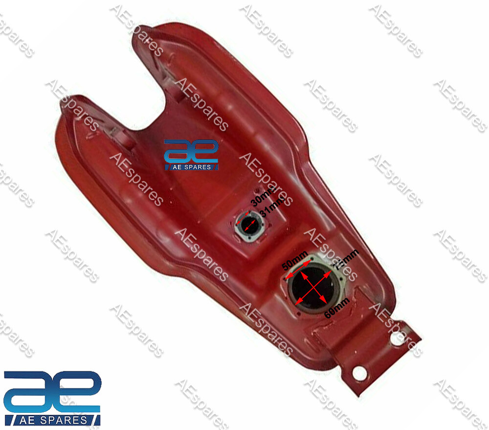 For Royal enfield Continental GT 535cc Petrol Fuel Tank Red  