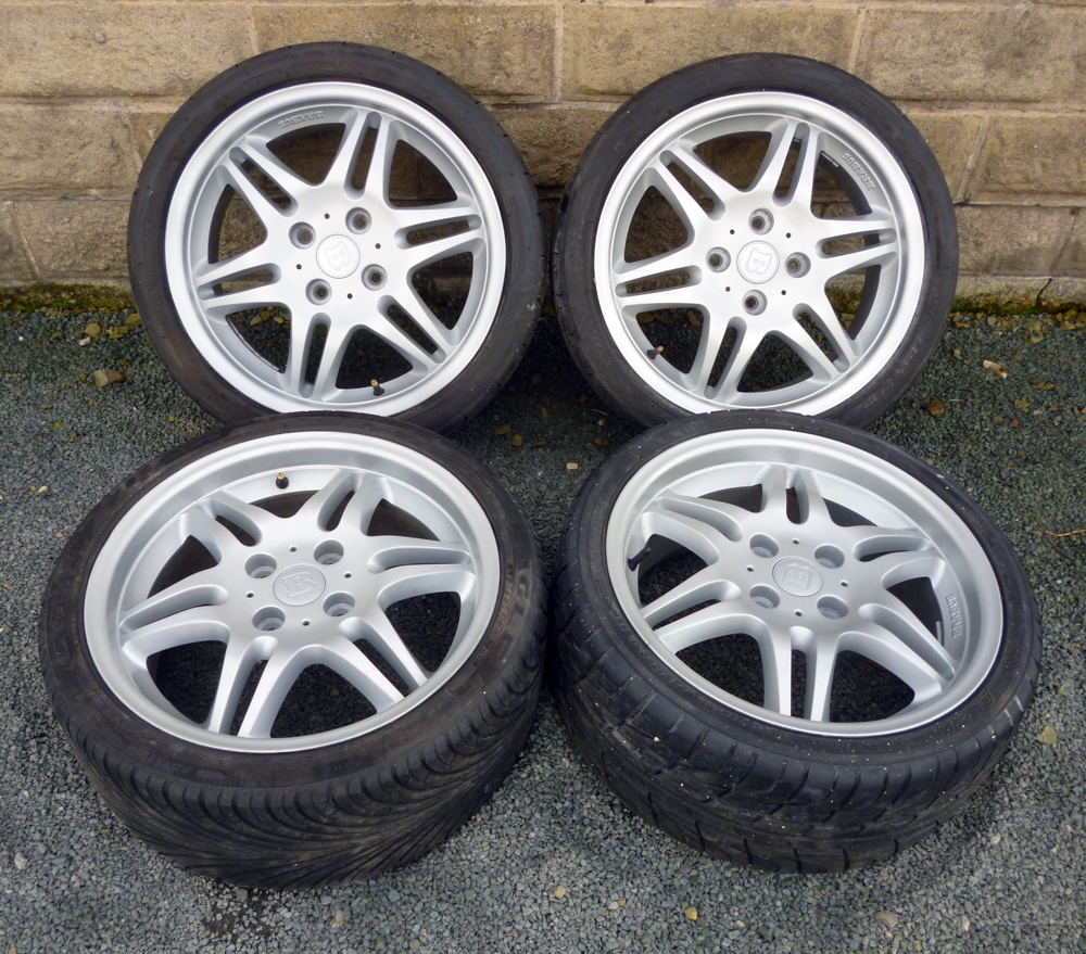 17" Genuine Brabus Smart forfour Alloy wheels tyres 4x114.3 in