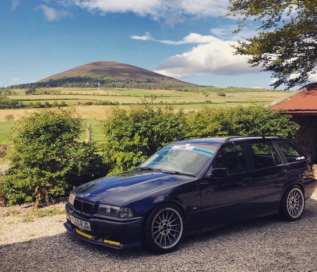 E36 touring спойлер