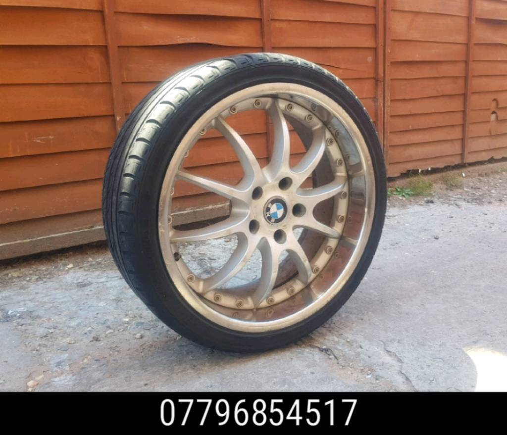 19 Inch Bmw Deep Dish Alloys & Tyres - e36 e46 vivaro 1 series mv2 ...