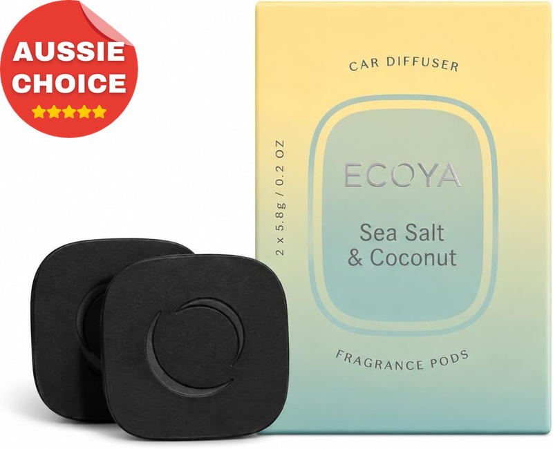 Sea Salt Coconut Car Diffuser Refill Pods 8 Count Long Lasting Aroma Freshener