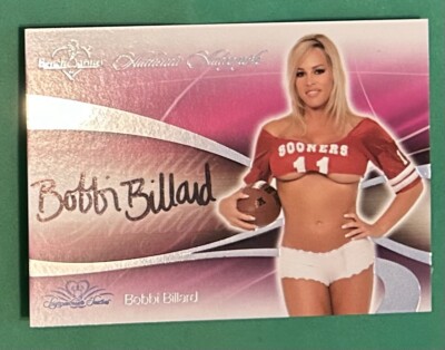 BOBBI BILLARD ~ 2008 Bench Warmer Signature Series AUTO/Autograph #56