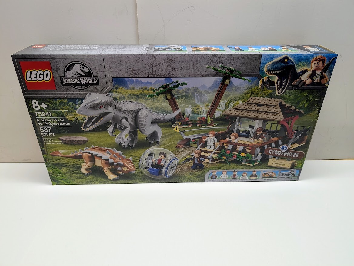 Купить LEGO 75941 Jurassic World Indominus Ankylosaurus Dino Sealed ...