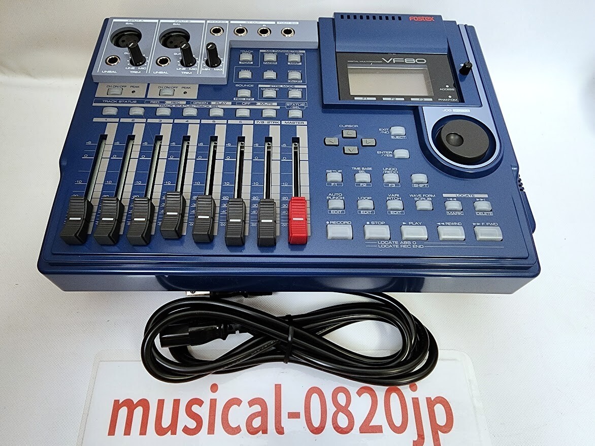MTR Fostex VF-80 EX マルチトラックレコーダー　VF 80 VF80EX | Fostex(フォステクス)