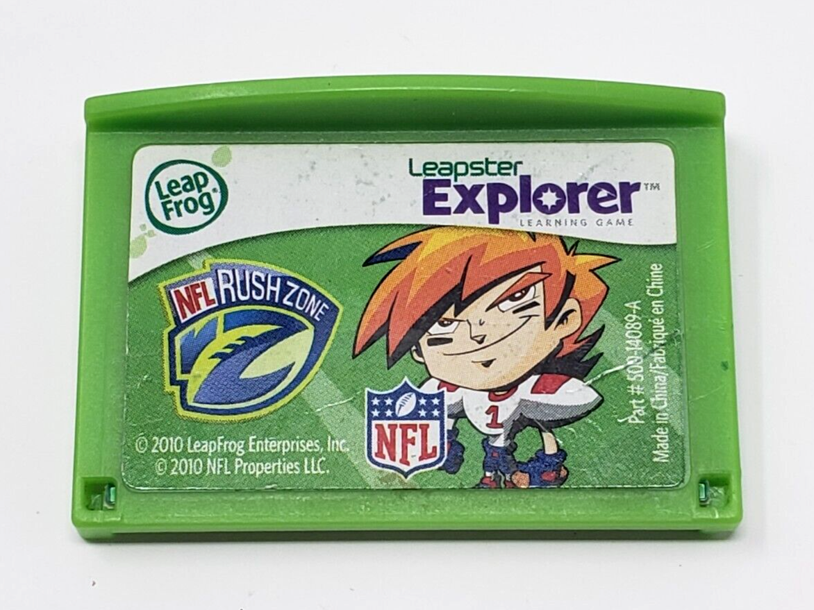 Leapfrog Leapster Explorer NFL RUSH ZONE Game Leap Pad 2,3,GS, XDi Ultra | eBay Leapfrog Leapster Explorer NFL RUSH ZONE Game Leap Pad 2,3,GS, XDi Ultra | eBay