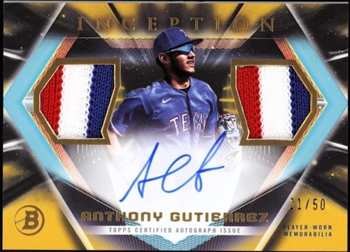 2023 Bowman Inception - Anthony Gutierrez #IADR-AG