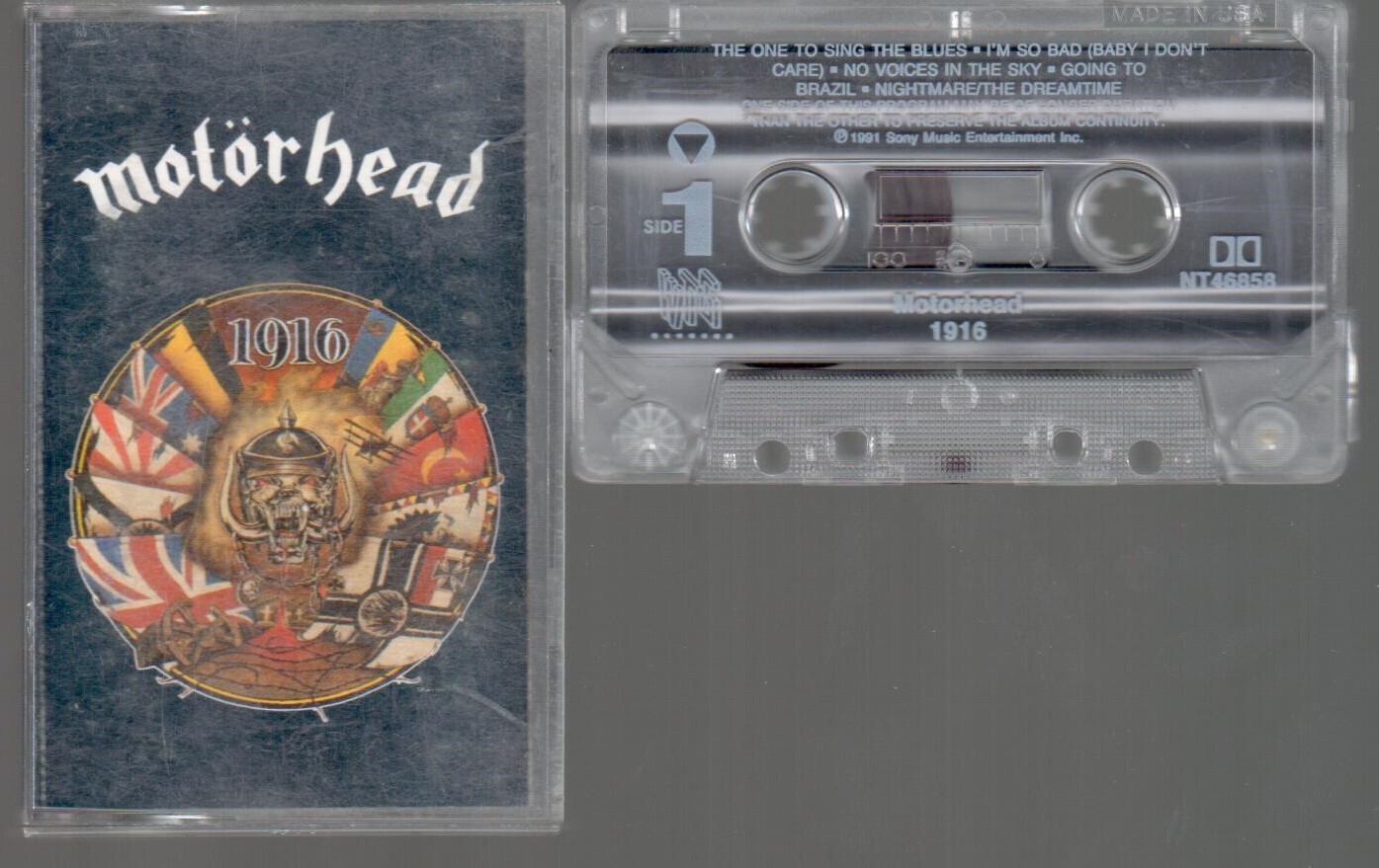 Motorhead: 1916: Cassette Motorhead: 1916: Cassette