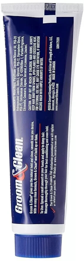 Groom and Clean Greaseless Hair Control, 4.5 Ounce
