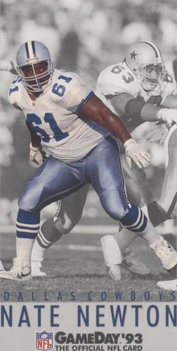 1993 Fleer GameDay Nate Newton #145