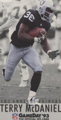 1993 Fleer GameDay Terry McDaniel #19