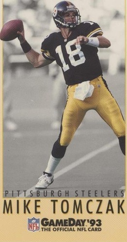 1993 Fleer GameDay Mike Tomczak #454