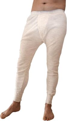 MUTANDA GAMBA LUNGA PANTALONE LANA 50% SUPERPIPPO INTIMO UOMO MADE IN ITALY